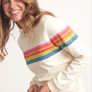 Marine Layer Everyday Rainbow Sweatshirt
